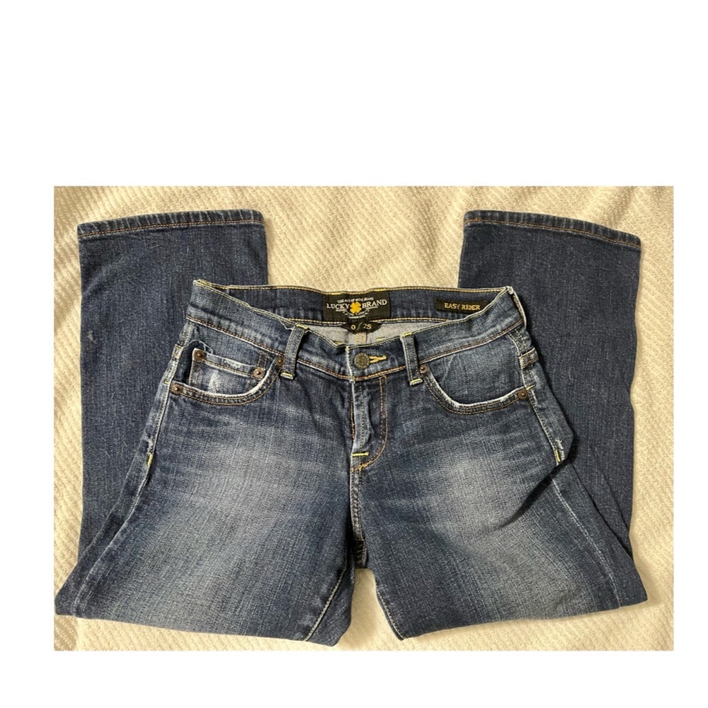Womens capris Lucky brand easy rider
